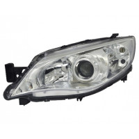 Levé přední světlo Subaru Impreza (GR/GH/G3) 07-12 STŘÍBRNÉ
