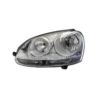 Levé přední světlo Volkswagen Golf V (1K5) 07-09 STŘÍBRNÉ