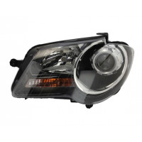 Levé přední světlo Volkswagen Touran (1T2) 07-10 ČERNÉ MAGNETI MARELLI