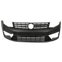 Přední nárazník Volkswagen Caddy IV (SA) 15-20 ČERNÝ