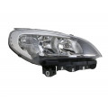 Pravé přední světlo s denním svícením Fiat Doblo (263) 15-22 STŘÍBRNÉ MAGNETI MARELLI