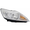 Pravé přední světlo Ford Focus II (DA/DB) 08-10 STŘÍBRNÉ