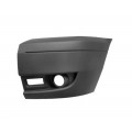 Přední nárazník levý roh Ford Transit 06-13 ŠEDÝ S OTVORY
