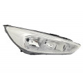 Pravé přední světlo s denním svícením Ford Focus III 14-18 STŘÍBRNÉ