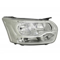 Pravé přední světlo s denním svícením Ford Transit V363 14-19 STŘÍBRNÉ