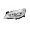 Levé přední světlo s denním svícením Opel Astra J (P10) 09-12 STŘÍBRNÉ