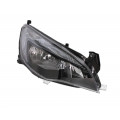 Pravé přední světlo s denním svícením Opel Astra J (P10) 09-12 ČERNÉ HELLA