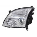 Levé přední světlo Opel Vectra C (Z02) 01-05 STŘÍBRNÉ HELLA