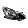 Pravé přední světlo Opel Corsa D (S07) 06-11 ČERNÉ