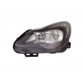 Levé přední světlo Opel Corsa D (S07) 11-14 ČERNÉ