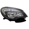 Pravé přední světlo s denním svícením Opel Mokka (J13) 12-16 ČERNÉ