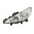 Levé přední světlo Peugeot 207 WA/WC/WK 06-13