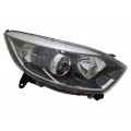 Pravé přední světlo Renault Captur I (J5/H5) 13-17 STŘÍBRNÉ