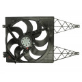 Ventilátor chladiče Škoda Fabia II (542/545) 07-10 1.2 1.4