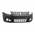 Přední nárazník Volkswagen Caddy III (2K) 10-15 ČERNÝ KOMBI