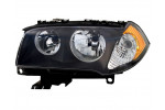 Levé přední světlo BMW X3 (E83) 03-06 ORANŽOVÝ BLIKAČ