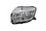 Levé přední světlo Dacia Duster (HS) 10-13 STŘÍBRNÉ MAGNETI MARELLI