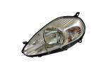 Levé přední světlo Fiat Punto Grande (199) 05-08 STŘÍBRNÉ
