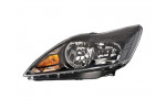 Levé přední světlo Ford Focus II (DA/DB) 08-10 ČERNÉ VISTEON