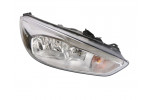 Pravé přední světlo s denním svícením LED Ford Focus III 14-18 STŘÍBRNÉ