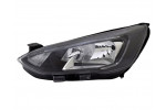 Levé přední světlo s denním svícením LED Ford Focus IV (HN/HM/HP) 18- ČERNÉ