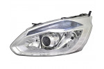 Levé přední světlo s denním svícením Ford Transit Custom V362 13-16 STŘÍBRNÉ