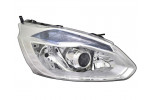 Pravé přední světlo s denním svícením Ford Transit Custom V362 13-16 STŘÍBRNÉ