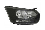 Pravé přední světlo s denním svícením Ford Transit V363 16-19 ČERNÉ