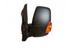 Levé zpětné zrcátko Ford Transit V363 14-19 MANUÁLNÍ ORANŽOVÝ BLIKAČ