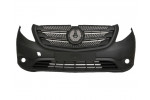 Přední nárazník Mercedes Vito (W447) 14- ŠEDÝ S OTVORY