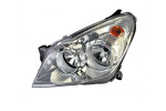 Levé přední světlo Opel Astra H (A04) 03-07 STŘÍBRNÉ