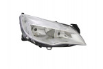Pravé přední světlo s denním svícením Opel Astra J (P10) 09-12 STŘÍBRNÉ HELLA