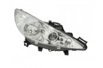 Pravé přední světlo Peugeot 207 WA/WC/WK 06-13