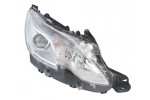 Pravé přední světlo s denním svícením LED Peugeot 2008 I (CU) 13-16 STŘÍBRNÉ