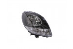Pravé přední světlo Renault Kangoo (KC/FC) 03-08 BÍLÝ BLIKAČ ČERNÉ