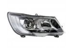 Pravé přední světlo s denním svícením Škoda Superb II (3T4/3T5) 13-15 HELLA