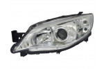 Levé přední světlo Subaru Impreza (GR/GH/G3) 07-12 STŘÍBRNÉ