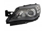 Levé přední světlo Subaru Impreza (GR/GH/G3) 07-12 ČERNÉ