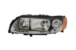 Levé přední světlo Volvo S60 I (384) 04-10 ČERNÉ