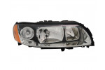 Pravé přední světlo Volvo S60 I (384) 04-10 ČERNÉ VALEO