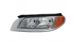 Levé přední světlo Volvo V70 III (135) 07-13 STŘÍBRNÉ