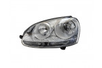 Levé přední světlo Volkswagen Golf V (1K5) 07-09 STŘÍBRNÉ HELLA