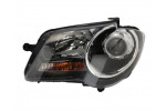 Levé přední světlo Volkswagen Touran (1T2) 07-10 ČERNÉ MAGNETI MARELLI