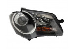 Pravé přední světlo Volkswagen Touran (1T2) 07-10 ČERNÉ MAGNETI MARELLI