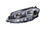 Levé přední světlo s denním svícením LED Volkswagen Golf VII (5G1/BA5/BV5) 17-20 HELLA