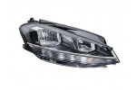 Pravé přední světlo s denním svícením LED Volkswagen Golf VII (5G1/BA5/BV5) 17-20 